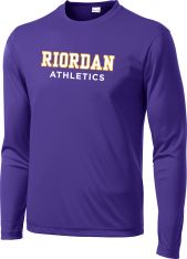 Sport-Tek UNISEX Long Sleeve Competitor Tee, Purple
